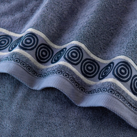 Ręcznik RONDO 70x140 fioletowy