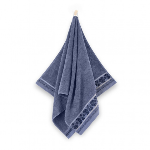 Ręcznik RONDO 70x140 fioletowy