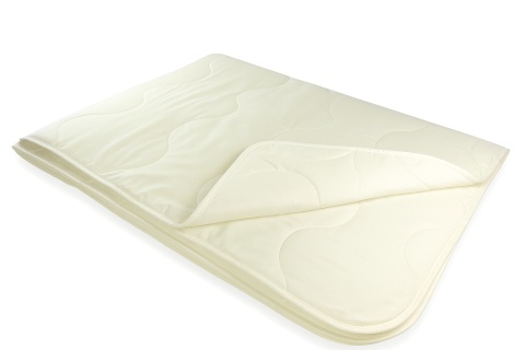 KOŁDRA LETNIA 150x200 WEŁNA OWCZA ECRU