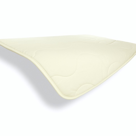 KOŁDRA LETNIA 200x200 WEŁNA OWCZA ECRU