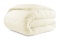 KOŁDRA ZIMOWA 220X200 CM WEŁNA OWCZA ECRU