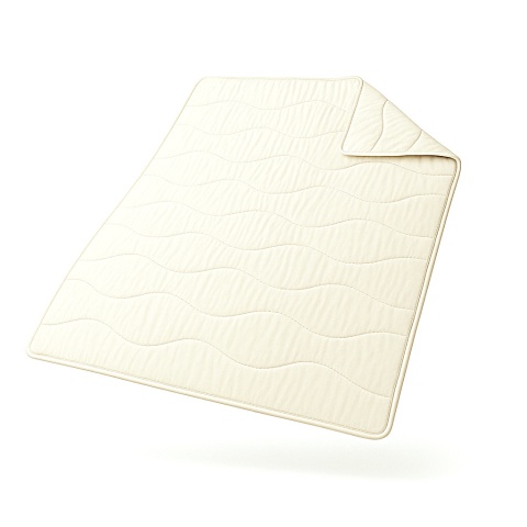 KOŁDRA CAŁOROCZNA 220X200 CM WEŁNA OWCZA ECRU