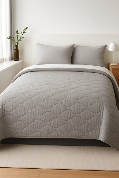 Kołdra 200X200 cm CAŁOROCZNA SILVER antyalergiczna SilMed+