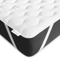 Ochraniacz na materac 160x200 TOPPER nawierzchniowy pikowany