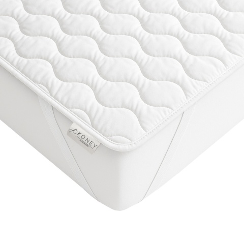 Ochraniacz na materac 160x200 TOPPER nawierzchniowy pikowany
