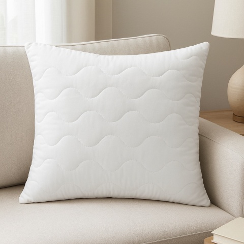 Poduszka 40X40 PIKOWANA biała