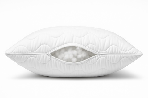 Poduszka 45X45 PIKOWANA biała