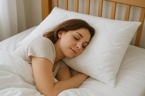 Poduszka 70X80 PIKOWANA biała